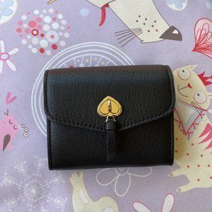 Kate Spade Marti Small Flap Wallet Black